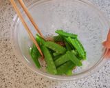 スナップえんどうの胡麻和え作り方3写真
