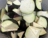 豚肉と茄子の味噌炒め作り方1写真