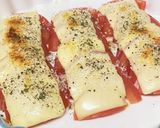 トマトのパン粉チーズ焼き作り方3写真