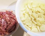 ☆新じゃがとベーコンのチーズ焼き☆作り方1写真