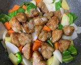 具材たっぷり♡甘めの酢豚作り方7写真