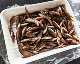 手が止まらない！醤油酒粕のコバチメ唐揚げ作り方1写真