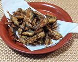 手が止まらない！醤油酒粕のコバチメ唐揚げ作り方8写真