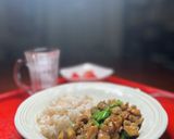 ３種調味料ザク切りなすと豚肉ドライカレー作り方7写真