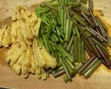 # サッと出来る、みずぶきと揚げ煮♪作り方1写真