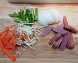 超簡単!ナポリタン風焼きそば!!作り方1写真