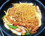 超簡単!ナポリタン風焼きそば!!作り方5写真