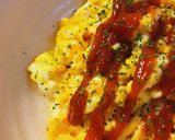 くちゃケチャ玉子焼き作り方1写真