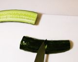 きゅうりの飾り切り作り方1写真