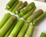 ぐるぐる巻きのアスパラ棒作り方3写真