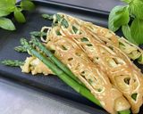 ぐるぐる巻きのアスパラ棒作り方13写真