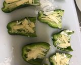 豚こまとチーズで♡ピーマンの肉詰め♫作り方3写真
