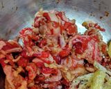 桃屋の穂先メンマを使った炊き込みご飯♡作り方2写真