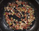 食感◎かりかり梅のチャーハン作り方3写真