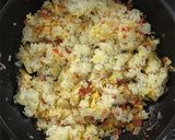 食感◎かりかり梅のチャーハン作り方4写真