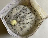 ごまチーズの蒸しパンバーガー作り方6写真