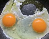 スクランブルエッグの玉子サンド作り方1写真