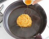 豆苗まるごと！蒸し鶏の簡単サラダビーフン作り方4写真