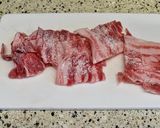 めんつゆで味付け！豚肉、なす、切干大根の南蛮漬け作り方3写真