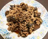 ナスとひき肉のケチャップソ－ス炒め作り方9写真