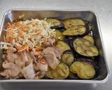 めんつゆで味付け！豚肉、なす、切干大根の南蛮漬け作り方7写真