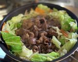 市販の味付け肉で♪野菜肉炒め作り方9写真