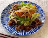 市販の味付け肉で♪野菜肉炒め作り方11写真