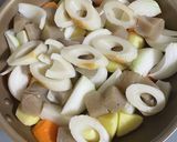 超簡単！塩麹で肉じゃが風ちくわの煮物作り方4写真