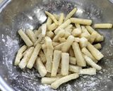 カリッ、ジュワ〜♪フライド大根作り方3写真