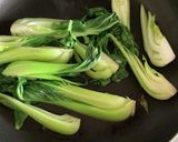 牛肉こま切れとチンゲン菜炒め♪作り方3写真