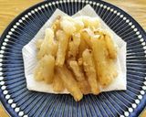 カリッ、ジュワ〜♪フライド大根作り方5写真