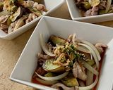 ＊なすと豚肉のみょうがだれ＊作り方5写真