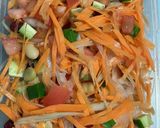 ありあわせで！豆野菜サラダ作り方3写真