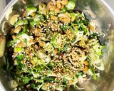 簡単☆納豆と薬味のぶっかけ丼（うどん）作り方1写真