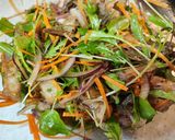 野菜たっぷり豚肉の南蛮漬け作り方7写真