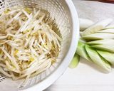 ネギともやしで簡単！野菜炒め作り方1写真
