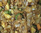 真竹とオクラのキーマカレー作り方7写真