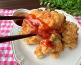 家で手軽に☆肉感ごろごろチキンナゲット作り方13写真