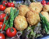 アスパラ・ひとくちクリームコロッケ作り方17写真