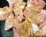 鶏もも肉のスパイス＆オイスターソース炒め作り方1写真