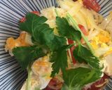 無水鍋で彩り親子丼作り方6写真