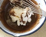 米粉のチョコバナナロールケーキ作り方5写真