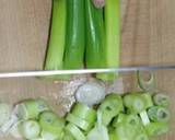 青ねぎと醤油もろみのおにぎり作り方1写真