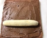 米粉のチョコバナナロールケーキ作り方13写真