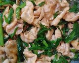 簡単！めちゃうま♪豚バラとニラの味噌炒め作り方4写真
