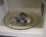 レンジで簡単♪蒸しナスの金ごま和え作り方2写真