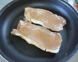豚ロースのもろみトンカツソース焼き作り方3写真