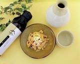 おつまみに【ゆずポン酢】鶏皮のぽん酢和え作り方5写真