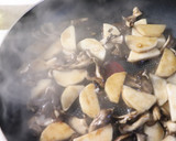 長芋と舞茸の麺つゆ炒め作り方3写真