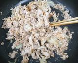 味付酒粕トマト味で簡単やわらか豚肉炒め♪作り方4写真